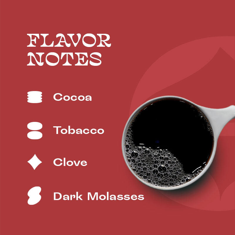 coffee with tobacco notes Hairy Chest by Gumption Coffee